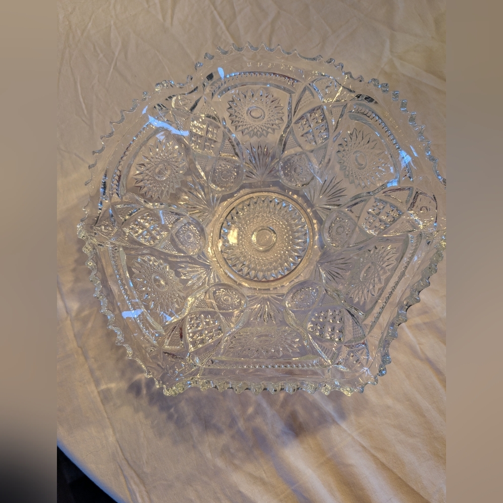💥SALE💥Elegant Crystal Fruit Bowl